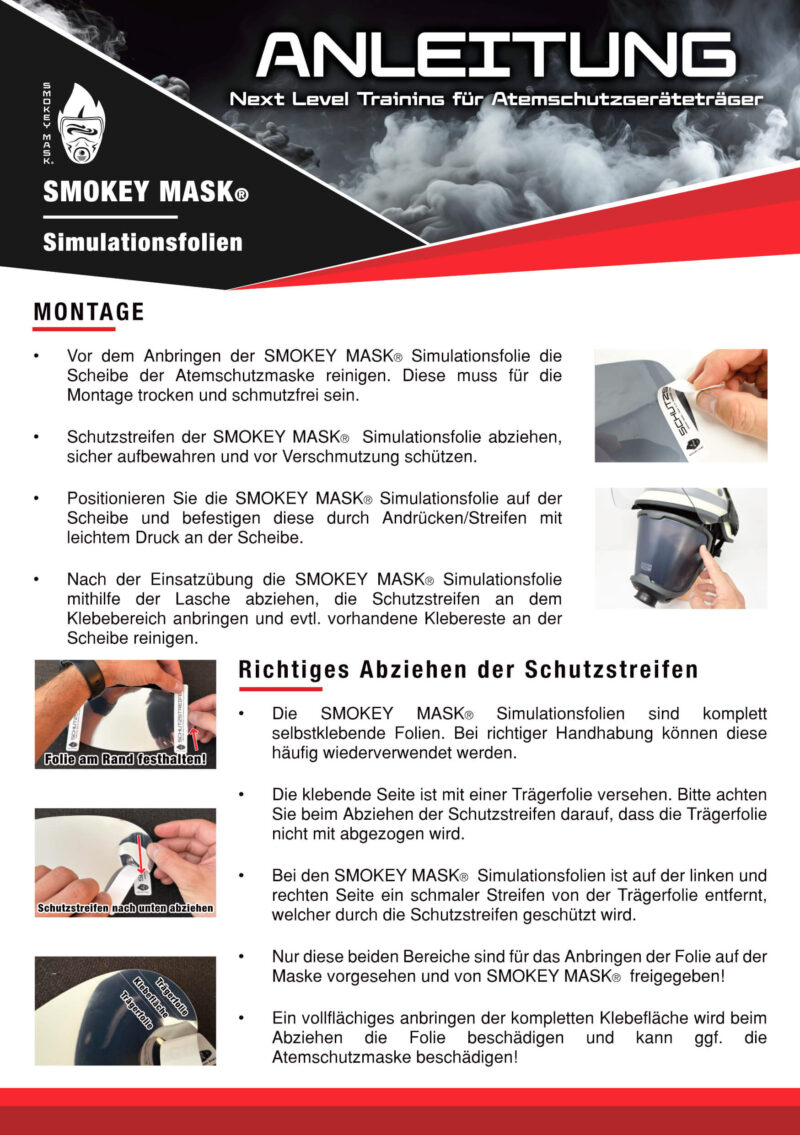 SMOKEY MASK® Simulationsfolie 01 - LIGHT - GREEN – Bild 6