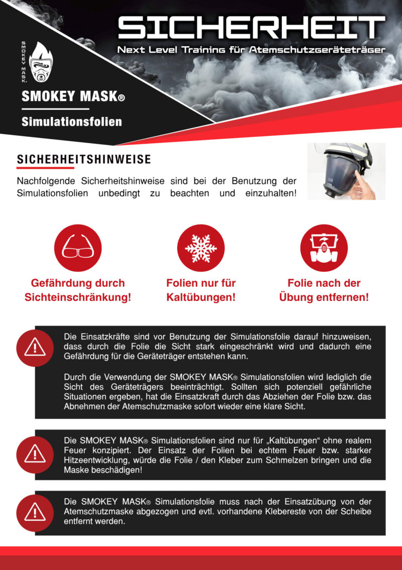 SMOKEY MASK® Simulationsfolie 01 - LIGHT - GREEN – Bild 5